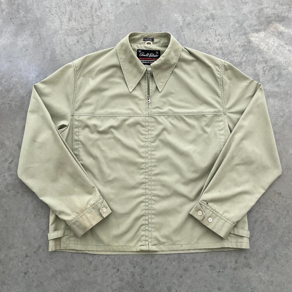 Vintage Arnold Palmer Tan Harrington Jacket